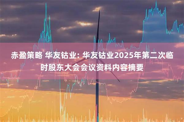 赤盈策略 华友钴业: 华友钴业2025年第二次临时股东大会会议资料内容摘要
